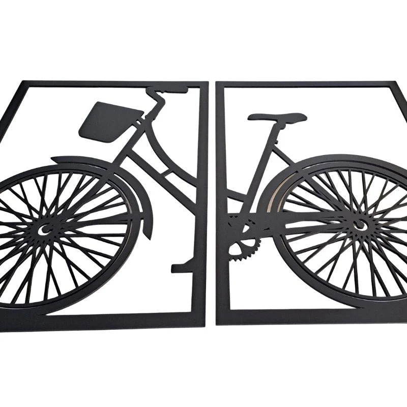 Cycle Wooden Wall Art – Vintage Wall Decoration for Home & Office